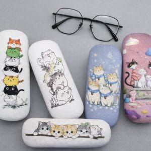 Brillendoos diverse prints