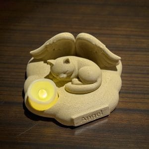 Personaliseerbaar beeldje kat