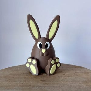 Konijn met grote voeten