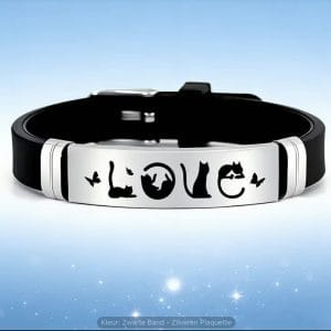 Siliconen armbandje LOVE
