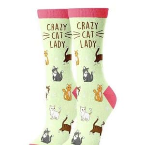 Sokken crazy cat lady
