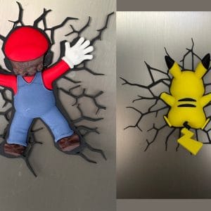 Mario en Pikachu