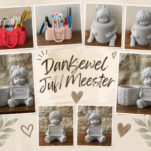 Bedankje voor juf en meester