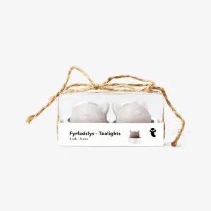 Kat-waxinelichtjes - 4 stuks