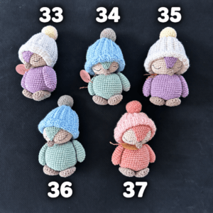 Gehaakte knuffels 33 - 37