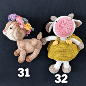 Gehaakte knuffels 31 - 32