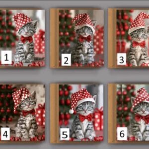 Kerstkaart 1 met omslag A6 formaat
